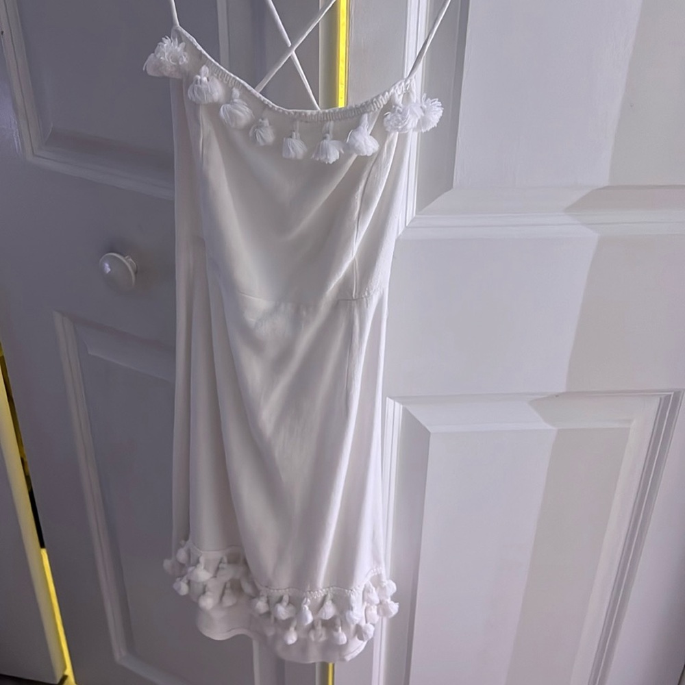 Princess Polly white mini dress